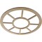 Ekena Millwork Grace Wood Fretwork Pierced Ceiling Medallion, Hickory, 18"OD x 6 1/2"ID x 3/8"T CMWP18X0375GRHI - alternate 5